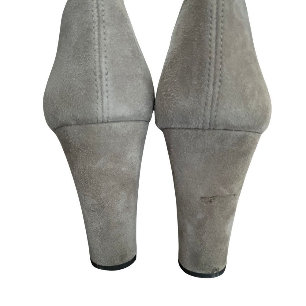 Stuart Weitzman Highland Grey Suede Over The Knee… - image 6